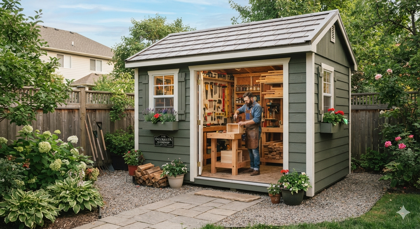 Shed Plans Under 200 Sq Ft: Build a Compact Backyard Workshop
