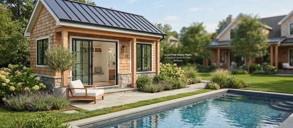 10×10 Pool House Plans: A Practical Layout for Your Backyard