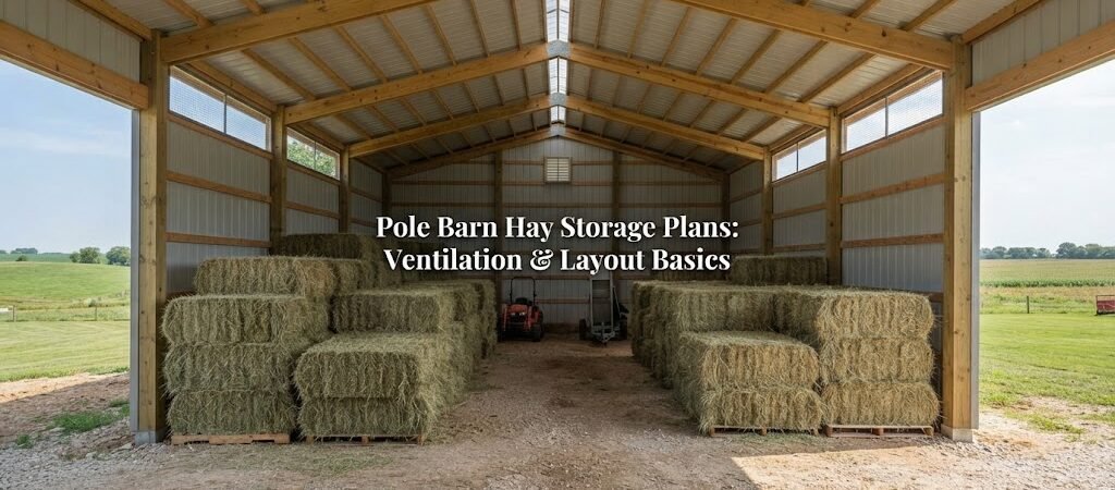 Pole Barn Hay Storage Plans: Ventilation & Layout Basics