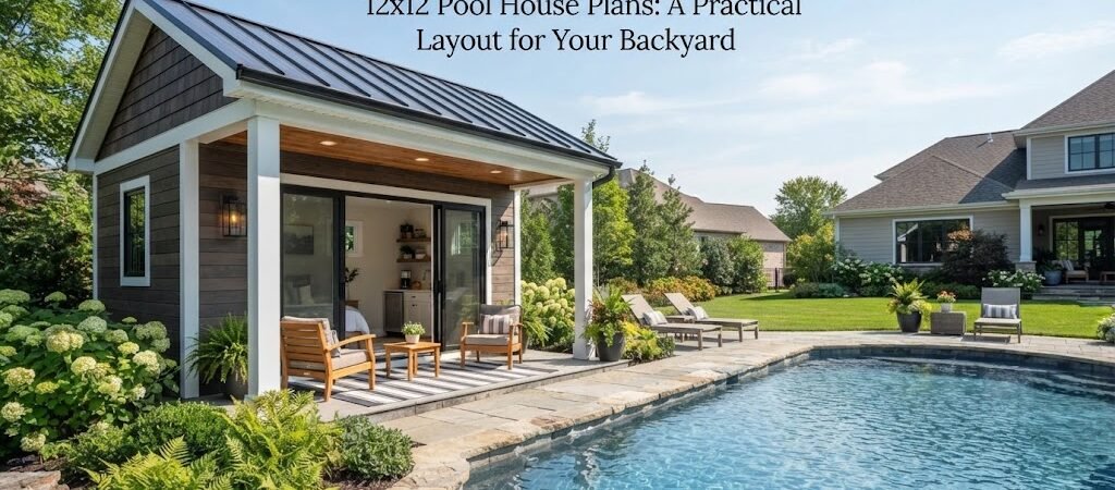 12×12 Pool House Plans: A Practical Layout for Your Backyard