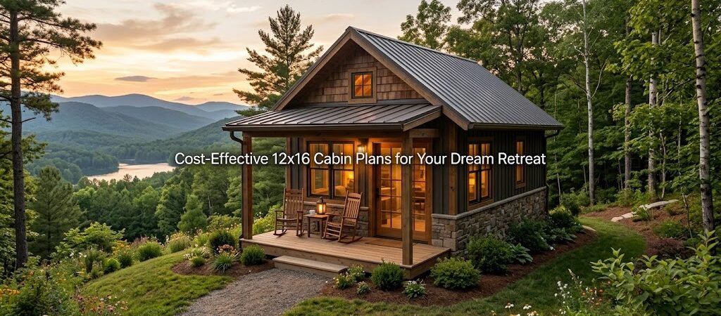 Cost-Effective 12×16 Cabin Plans for Smart Building
