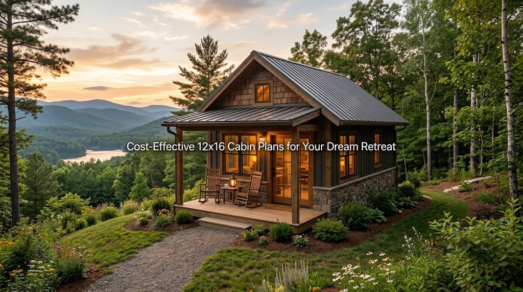 Cost-Effective 12×16 Cabin Plans for Smart Building