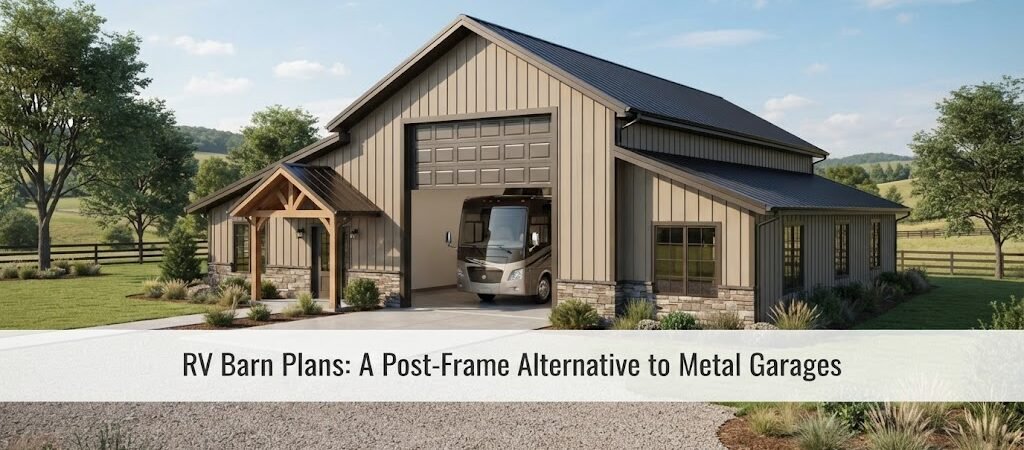 RV Barn Plans: A Post-Frame Alternative to Metal Garages