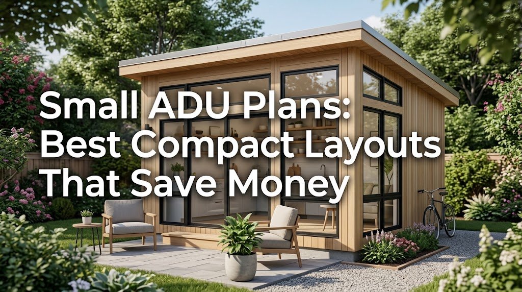 Small ADU Plans: Affordable Compact Designs for Backyard Use