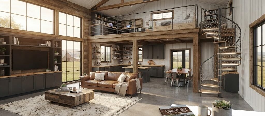 Barndominium Loft Plans: Smart Space Solutions