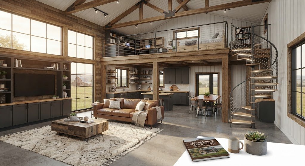 Barndominium Loft Plans: Smart Space Solutions