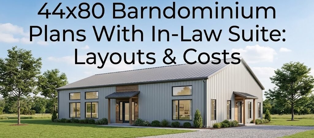 In-Law Suite Ideas for 44×80 Barndominiums: Layouts & Costs