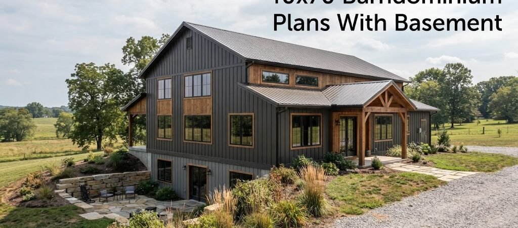 40×70 Barndominium Plans with Basement for Optimal Space