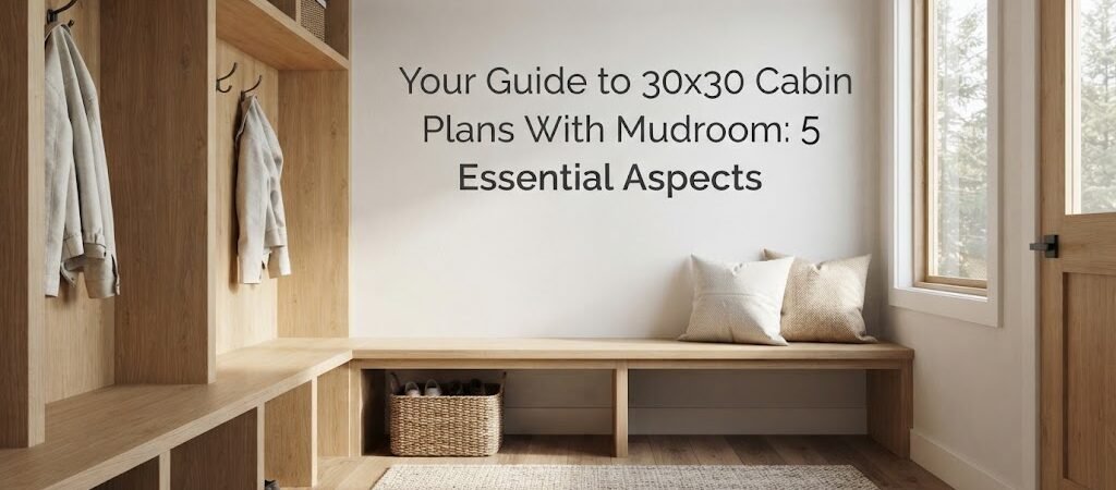 30×30 Cabin Plans with Mudroom: Key Insights to Consider