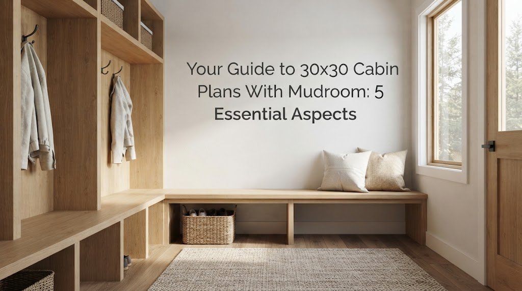 30×30 Cabin Plans with Mudroom: Key Insights to Consider
