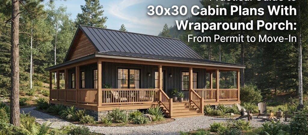 30×30 Cabin Plans with Wraparound Porch: A Complete Guide