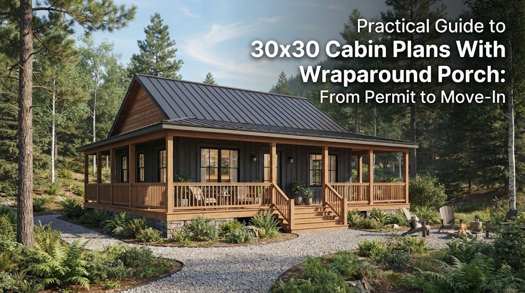 30×30 Cabin Plans with Wraparound Porch: A Complete Guide