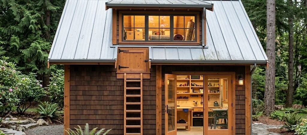Loft Shed Plans: Smart Overhead Storage Solutions