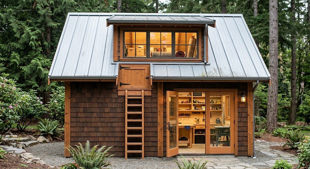 Loft Shed Plans: Smart Overhead Storage Solutions