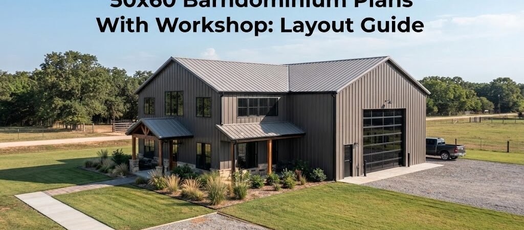 50×60 Barndominium Plans With Workshop: Layout Strategies