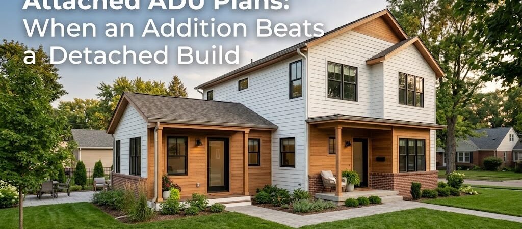 Cost-Effective Attached ADU Plans for Homeowners
