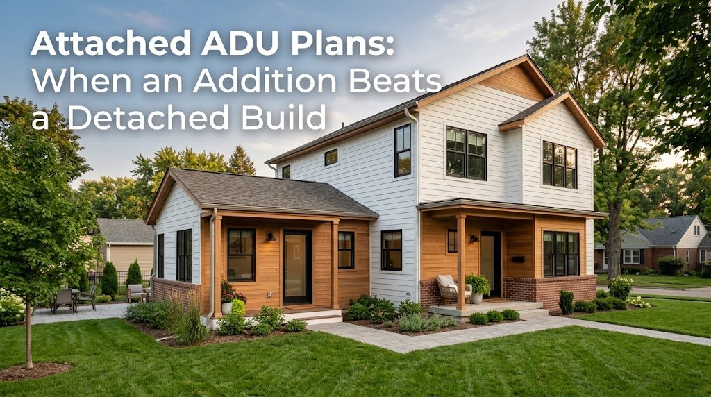 Cost-Effective Attached ADU Plans for Homeowners