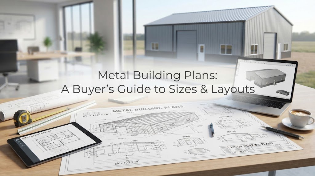 Metal Building Plans: A Buyer’s Guide to Sizes & Layouts