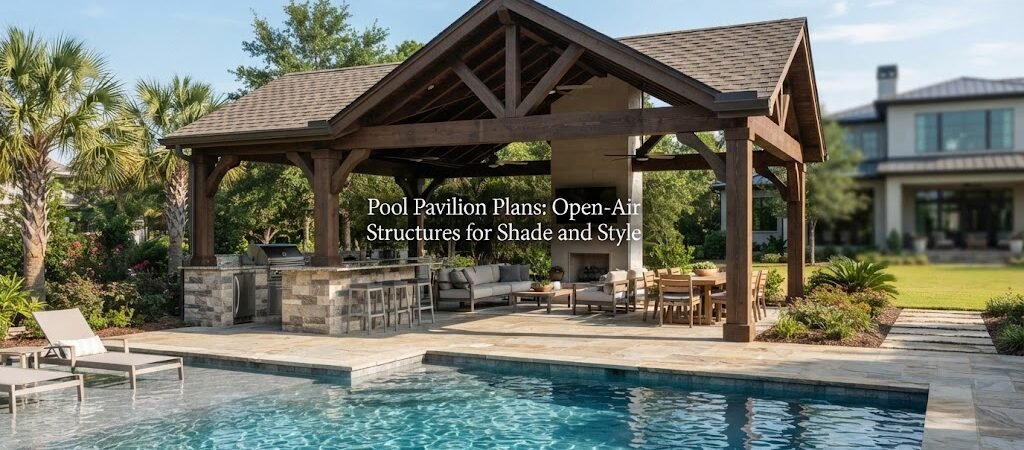 Pool Pavilion Plans: Open-Air Structures for Shade and Style