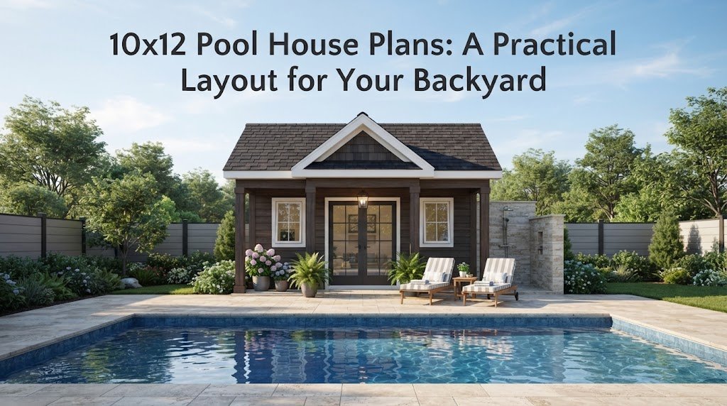 10×12 Pool House Plans: A Practical Layout for Your Backyard
