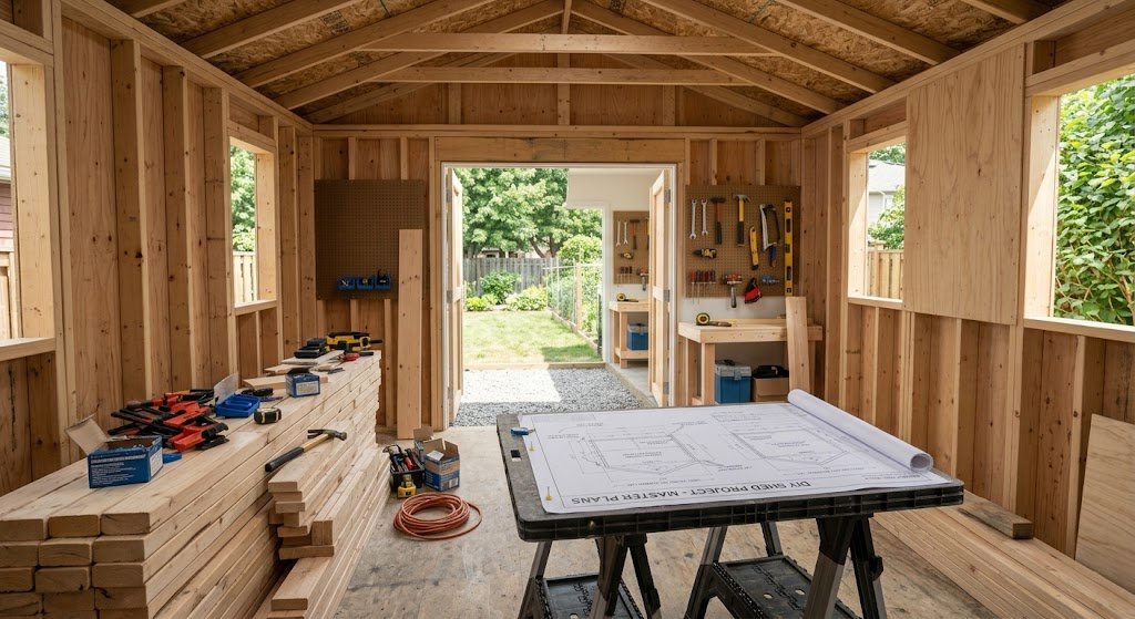 DIY Shed Plans: Save 40-60% on Your Build Costs
