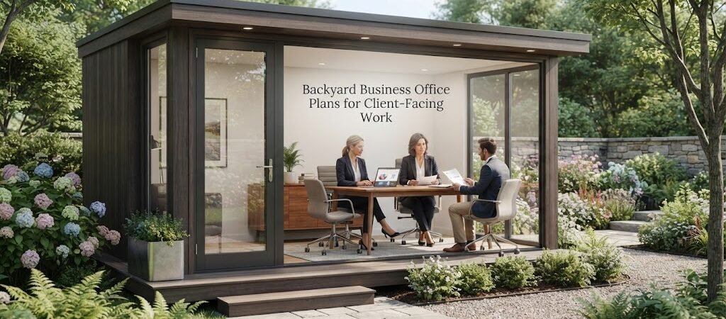 Backyard Business Office Plans for Client-Facing Work