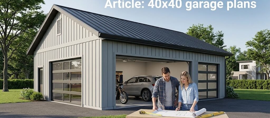 30×40 Garage Plans: Multi-Car Workshop Design Ideas