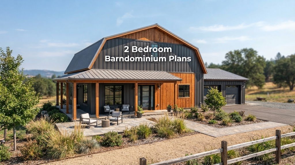 2 Bedroom Barndominium Plans