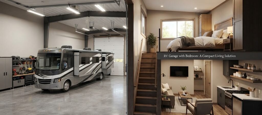 RV Garage with Bedroom: Smart Storage and Living Solutions