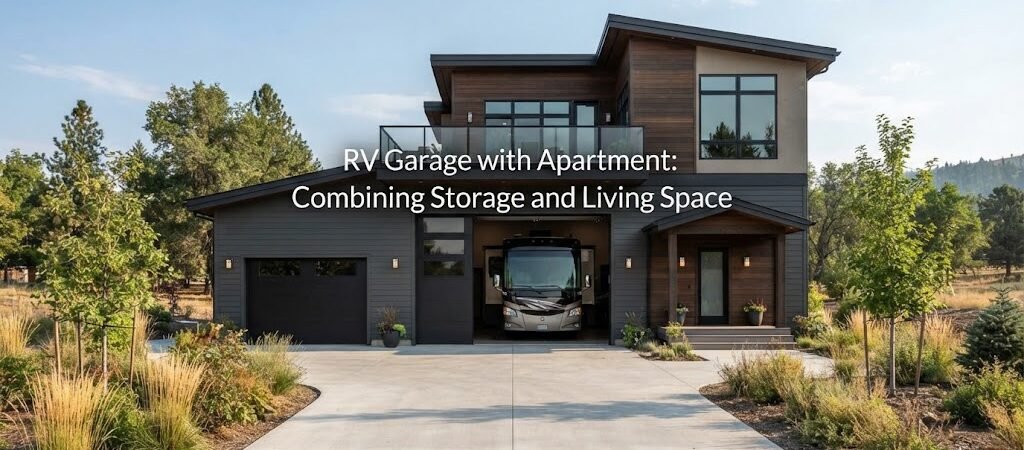 RV Garage with Apartment: Combining Storage and Living Space