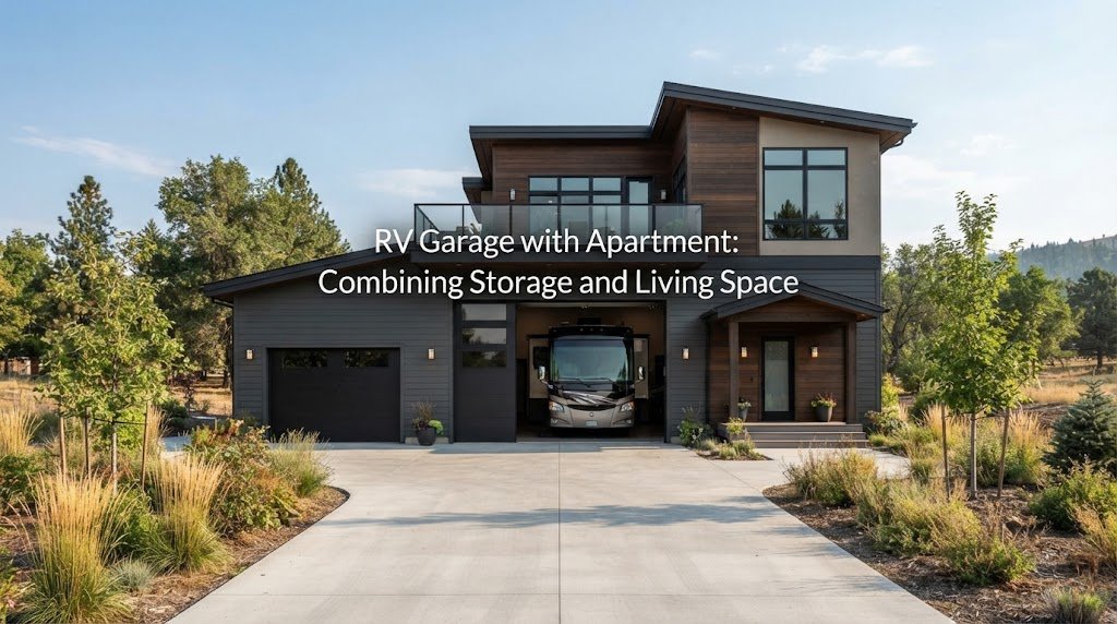RV Garage with Apartment: Combining Storage and Living Space