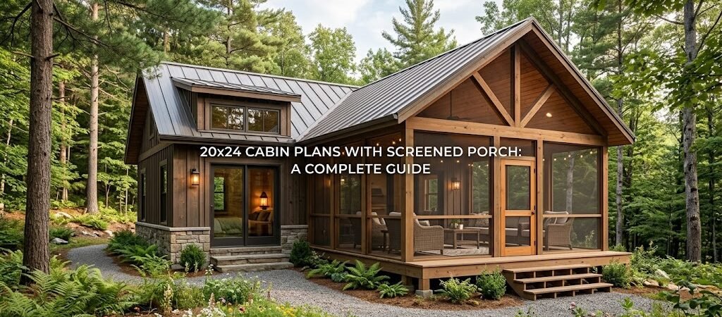 20×24 Cabin Plans with Screened Porch: Design & Benefits