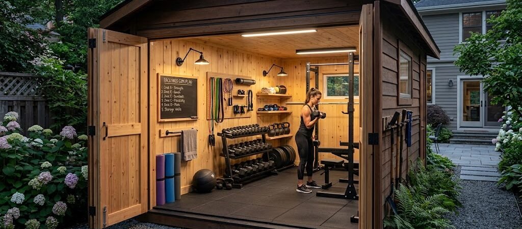 Shed Gym Plans: Build Your Compact Backyard Fitness Space