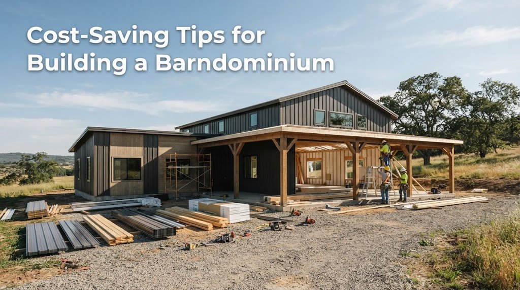 Cost-Saving Tips for Building Your Barndominium