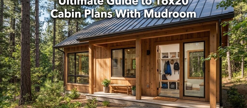 16×20 Cabin Plans with Mudroom: Design Insights
