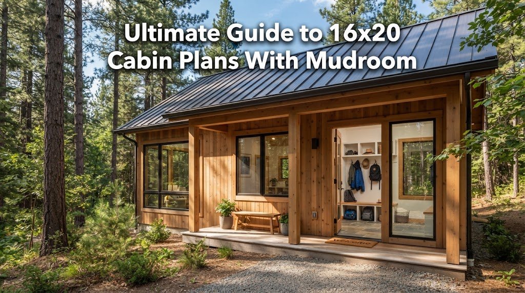 16×20 Cabin Plans with Mudroom: Design Insights