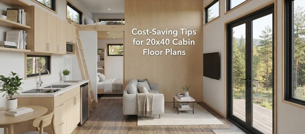 Cost-Effective 20×40 Cabin Floor Plans: Maximize Savings