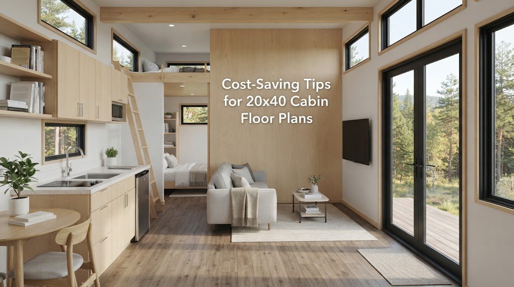 Cost-Effective 20×40 Cabin Floor Plans: Maximize Savings