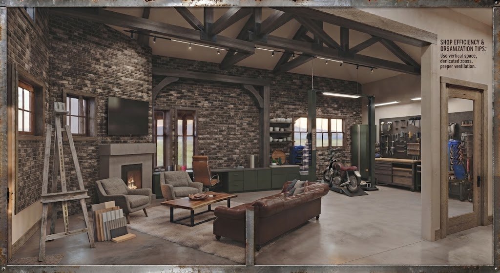 Garage Office Plans: Efficient Workspace Solutions