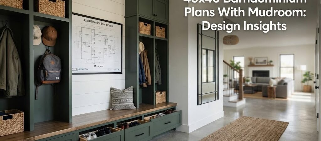 Top Barndominium Plans with Mudrooms for Efficient Living