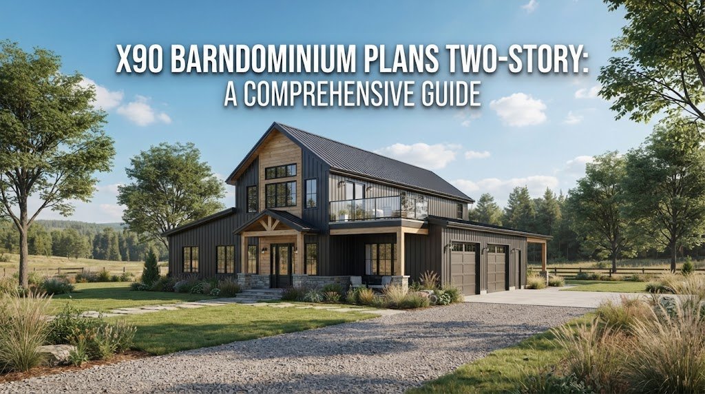 X90 Barndominium Plans: Smart Two-Story Design Guide