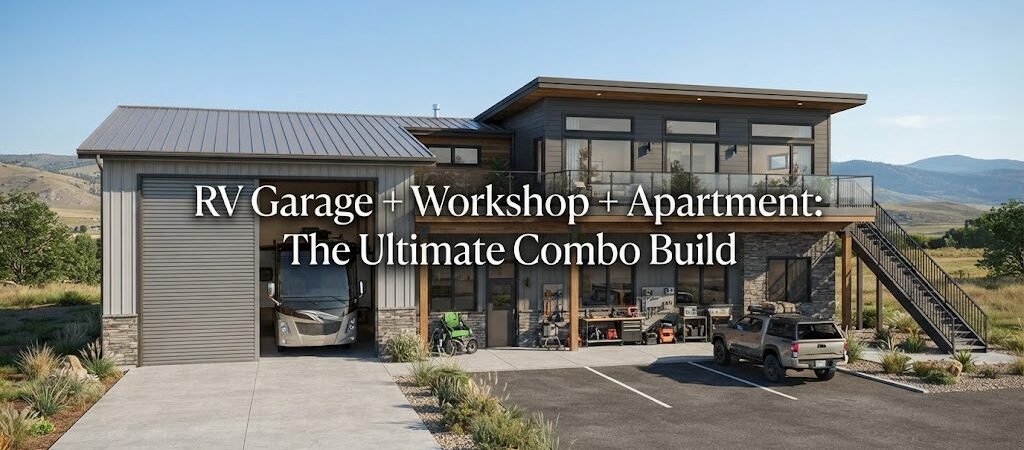 RV Garage + Workshop + Apartment: The Ultimate Combo Build