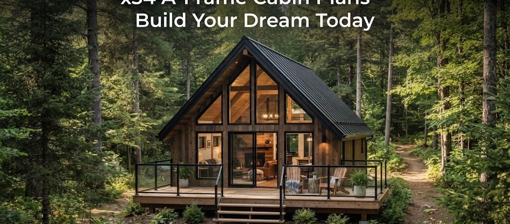x34 A-Frame Cabin Plans: Your Ultimate Design Guide