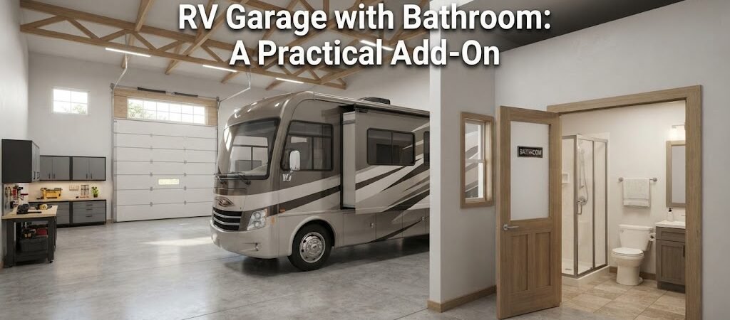 RV Garage with Bathroom: A Practical Add-On