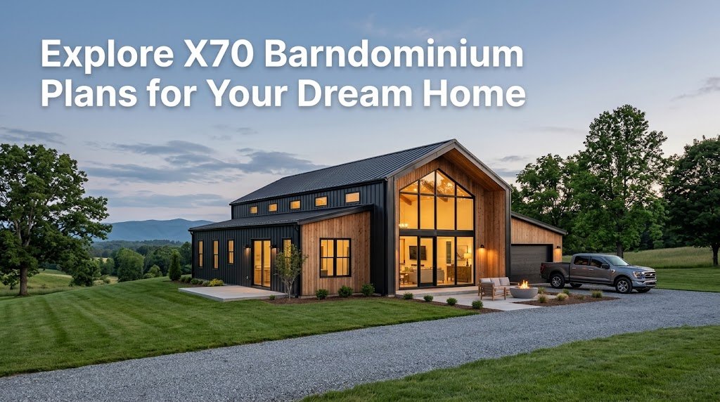 X70 Barndominium Plans: Build Your Dream Home Today