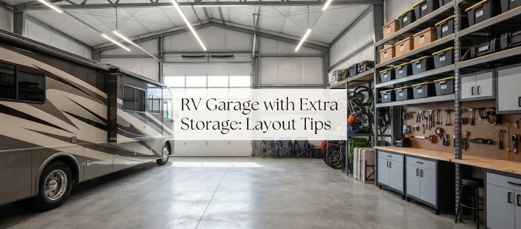 RV Garage with Extra Storage: Layout Tips
