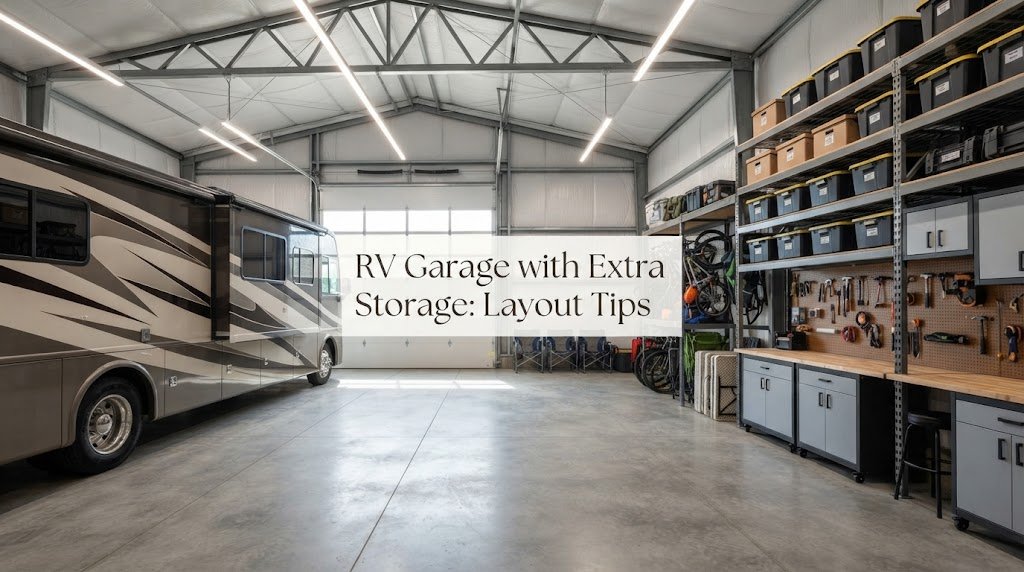 RV Garage with Extra Storage: Layout Tips