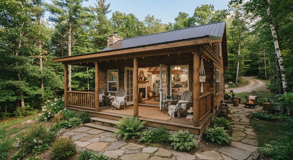 Porch Cabin Plans: Enhance Your Small Cabin’s Value