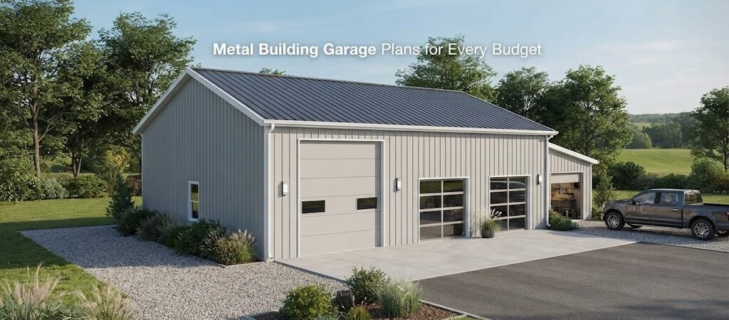 Metal Building Garage Plans for Every Budget