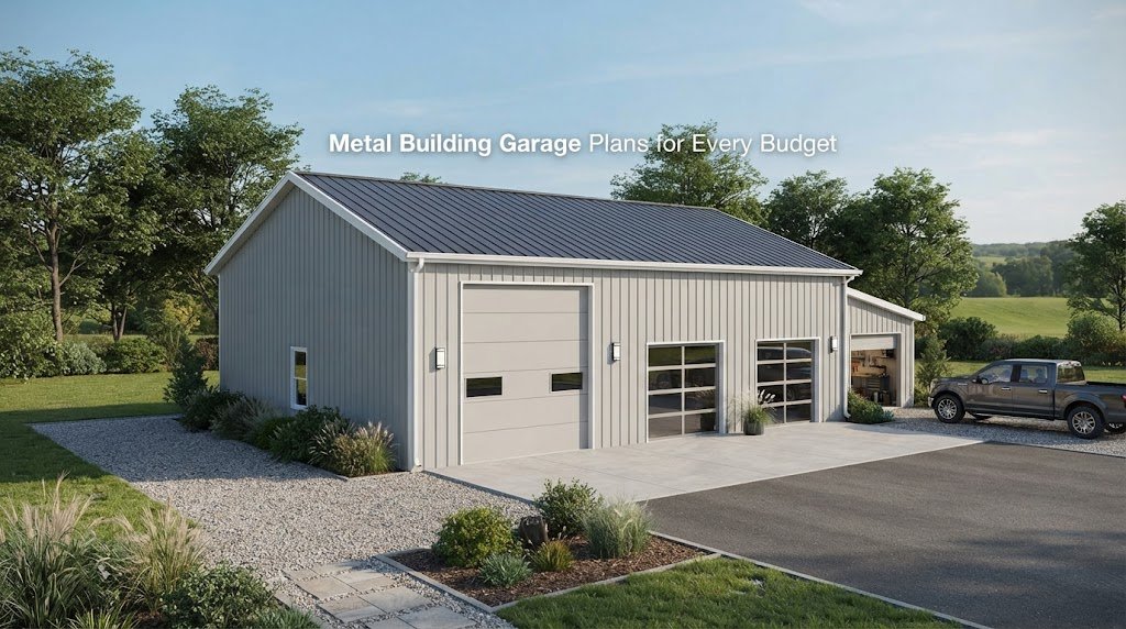 Metal Building Garage Plans for Every Budget